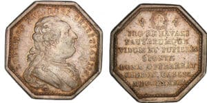 Jeton - Louis XVI - Guerre d'Amérique 1782 