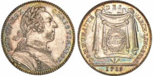 Jeton - Louis XV - Corporation des Lingères 1719 