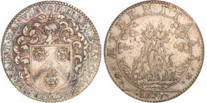 Jeton - Pierre le Marchand, seigneur de St-Manvieu 1627
