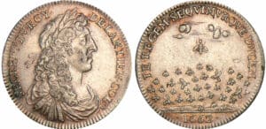Jeton - Louis XIV - Secrétaires du roi 1662 