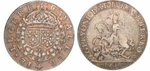 Jeton - Louis XIII - Cavalerie légère 1630 Savoie et Piémont F- 