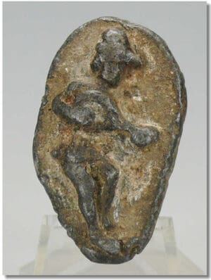 Carolingien - Plaquette en bronze - XIème-VIIIème siècle ap. J.-C.