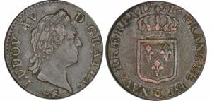 Louis XV - Sol à la vieille tête - 1771 CC (Besançon)