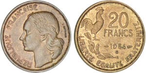 20 francs G. Guiraud - 1954 B