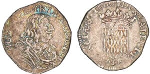 Monaco - Honoré II - 1/12 d'écu 1660