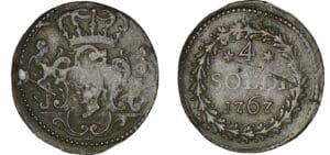 Corse - Paoli - 4 soldi 1767 (Murato)
