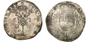Brabant - Philippe IIII - Patagon 1627 (Anvers)