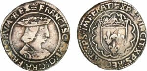 François 1er - Teston - 2ème type - Rouen