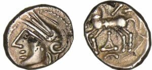 Lingons - Denier KALETEDOY (80-50 av. J.-C.)