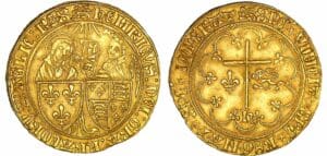Henry VI de Lancastre - Salut d'or - Rouen