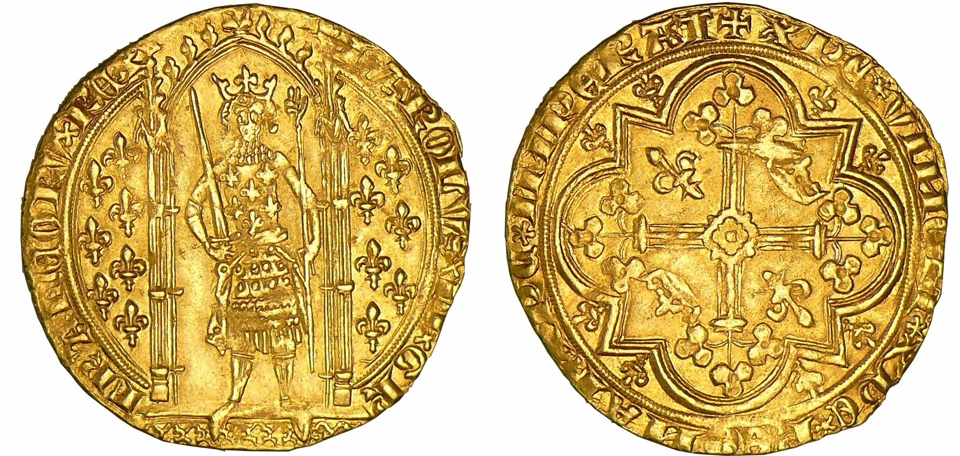 Charles V - Franc à pied Charles V - Franc à pied