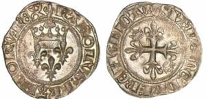 Charles VI - Gros florette - 5ème émission - Tournai