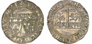 Henry VI de Lancastre - Blanc aux écus - Rouen