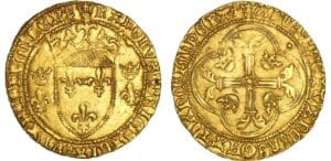 Charles VII - Ecu d'or à la couronne - Montpellier