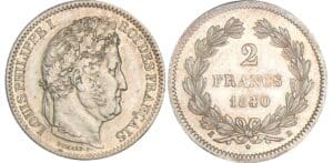 2 francs Louis-Philippe Ier - 1840 D (Lyon)
