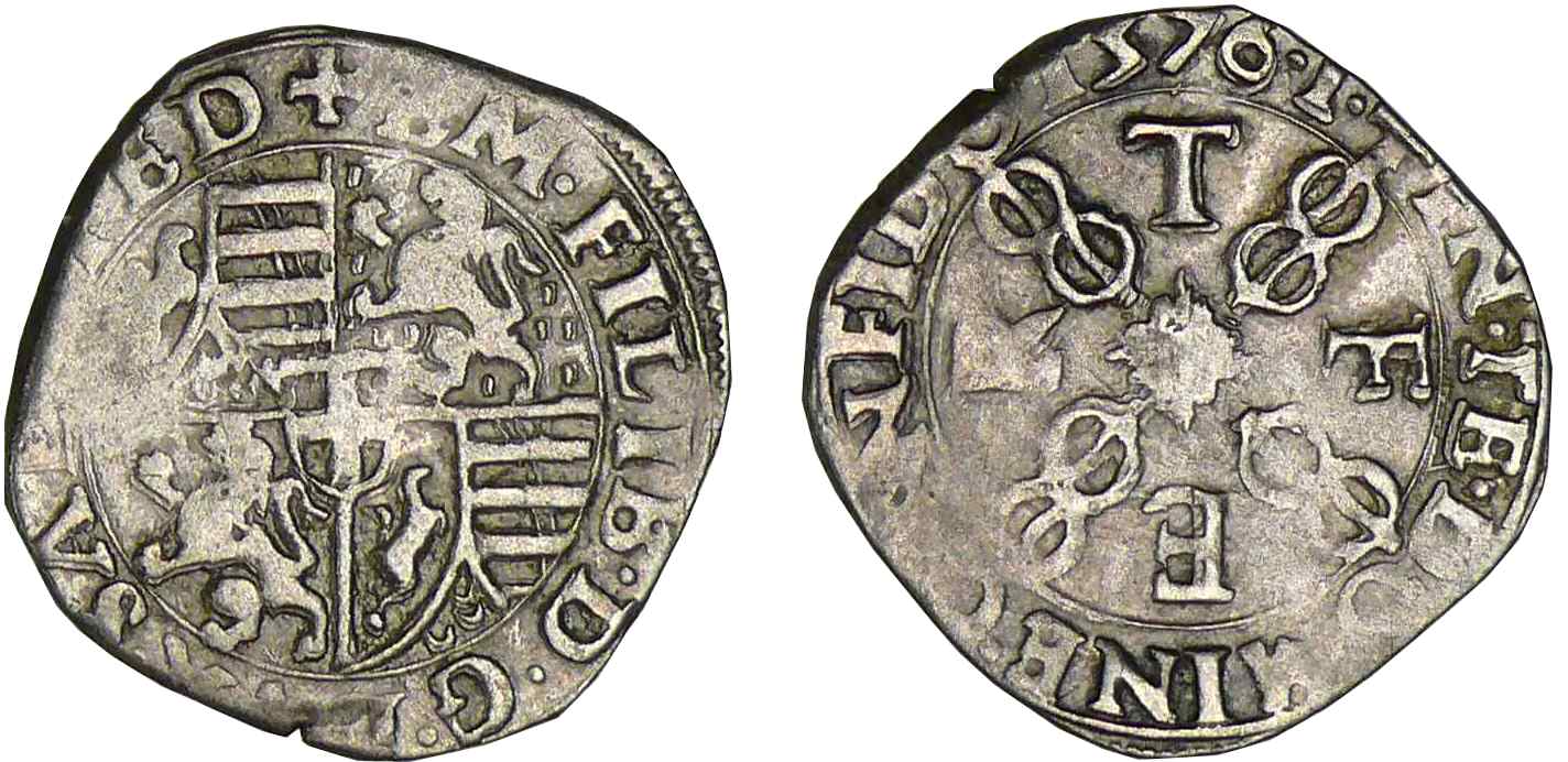 Savoie - Emmanuel Philibert - Sol du 3ème type - 1576 T (Turin) Savoie - Emmanuel Philibert - Sol du 3ème type - 1576 T (Turin)
