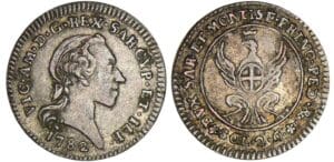 Italie - Vittorio Amedeo III - Soldo 1782 (Turin)