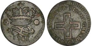 Italie - Vittorio Amedeo III - 2 denari 1781 (Turin)