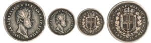 Italie - Règne de Sardaigne - Carlo Alberto - 25 centesimi 1833 (Turin)