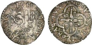 Suisse - Canton de Genève - 3 sols 1643