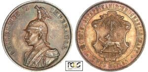 Allemagne - Afrique de l'est - 2 Rupien 1893