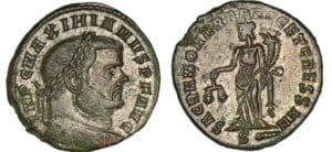 Maximien Hercule - Follis (Rome)