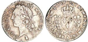 Louis XV - 1/20 écu au bandeau - 1765 A (Paris)