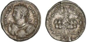 Maximin II Daia - Argenteus (313, Trèves)