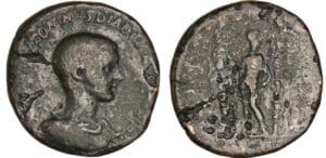 Diaduménien - Sesterce (218, Rome)