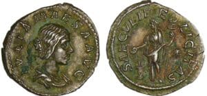 Julia Maésa - Denier (218-220, Rome) - La Félicité