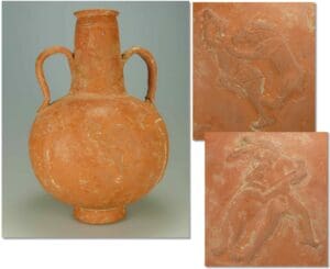 Romain - Pot en sigillée - Ier-Ivème siècle ap.J.-C.