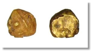 Celtique - Objet en or monétiforme