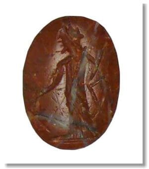 Romain - Intaille repésantant la Fortune - IIème-IIIème siècle ap. J.-C.