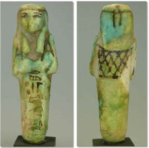 Egypte - Oushebti en fritte - 22ème dynastie - 1000-700 av. J.-C.