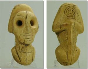 Caraïbes - Taino - Os sculpté - 14ème-17ème siècle ap. J.-C.