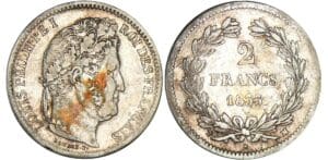 2 francs Louis-Philippe Ier - 1833 MA (Marseille)