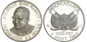 Niger - 1000 francs 1960