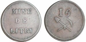 Louis XVIII - Mines de Litry (Calvados)