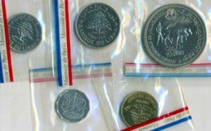 Lot de 5 essais Liban et Chypre