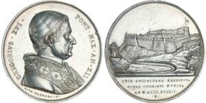 Italie - Vatican - Grégoire XVI - Médaille annuelle 1842