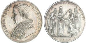 Italie - Vatican - Grégoire XVI - Scudo 1831 An I (Rome)