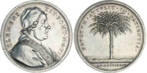 Italie - Vatican - Clément XIV - Médaille annuelle 1774