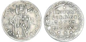 Italie - Vatican - Pie VII ( 1800-1823) - Grosso 1816 (Bologne)