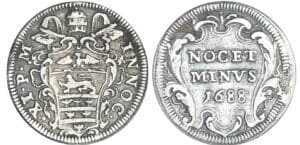 Italie - Vatican - Innocent XI - Grosso 1688 (Rome)