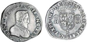 Charles IX - Teston du Dauphiné - 1561 Z (Grenoble)