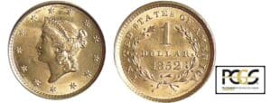 Etats-Unis - 1 dollar 1852