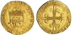 Louis XI - Ecu d'or au soleil - Angers