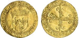 Louis XII - Ecu d'or au soleil - Saint-André de Villeneuve-lès-Avignon