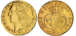 Louis XV - Double louis d’or de Béarn au bandeau - 1753 (Pau)