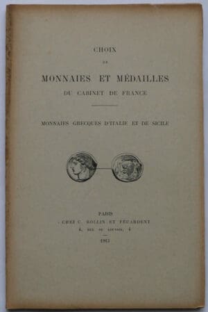 Monnaies grecques d'Italie et de Sicile